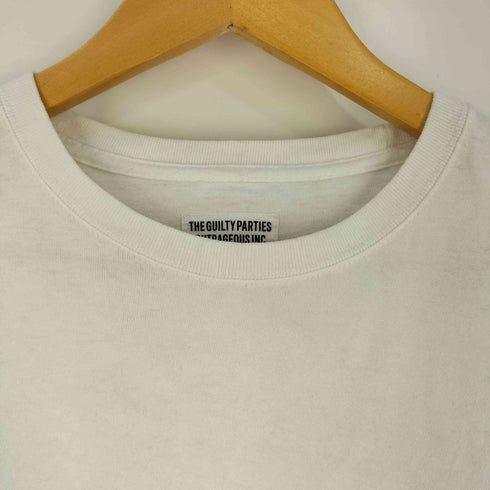 ワコマリア WACKO MARIA ORTHODOX 12 TRIBES OF ISRAEL 袖ロゴ バックプリント クルーネックTシャツ メンズ